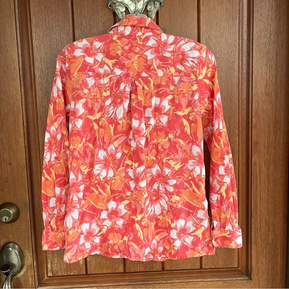 Floral Pink Women's Top - Picture 2 of 4